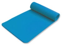 MATERASSINO 180 x 60 x h 1,6 cm - azzurro